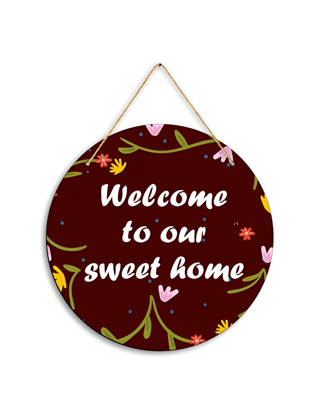 

CLAWCRAFTS Multicoloured Wood Wall Art, Multi