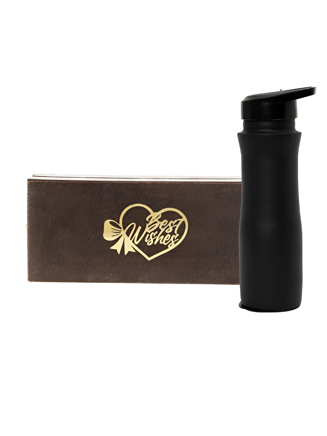 

INTERNATIONAL GIFT Black Copper Water Bottle 1L