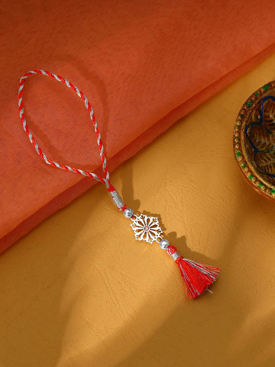 

GIVA 925 Silver Lumba Rakhi