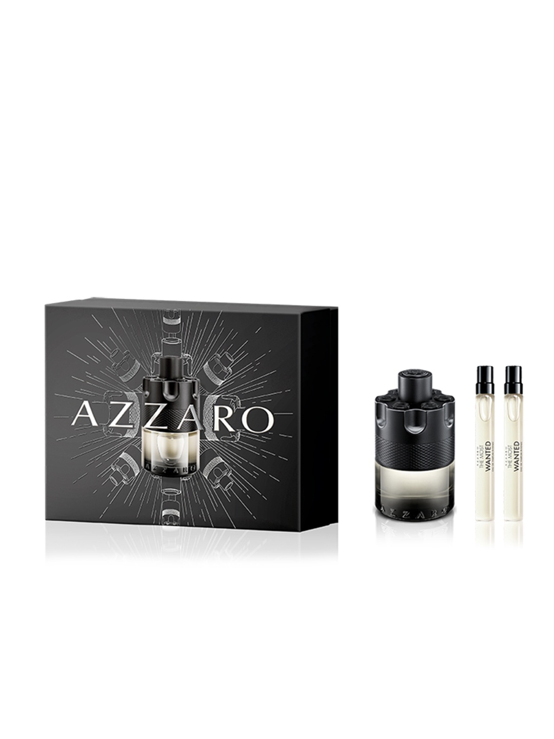 

Azzaro The Most Wanted Eau de Toilette Intense Gift Set - 100ml & 20ml, Black