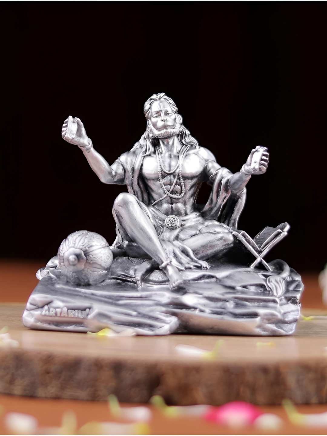

Artarium LLP Silver-Toned Religious Idol Showpiece