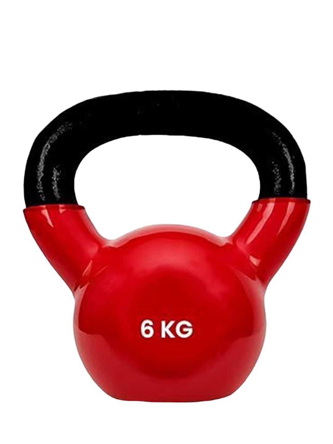 

STRAUSS Premium Kettlebell Weight For Home Workout & Gym Exercises, Red