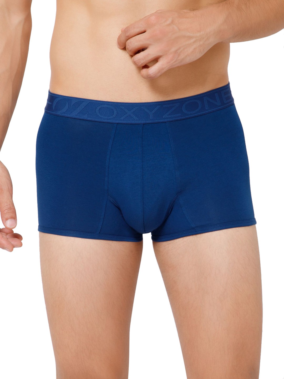 

OXYZONE Men Cotton Breathable Trunk ANGEL _NAVY, Navy blue