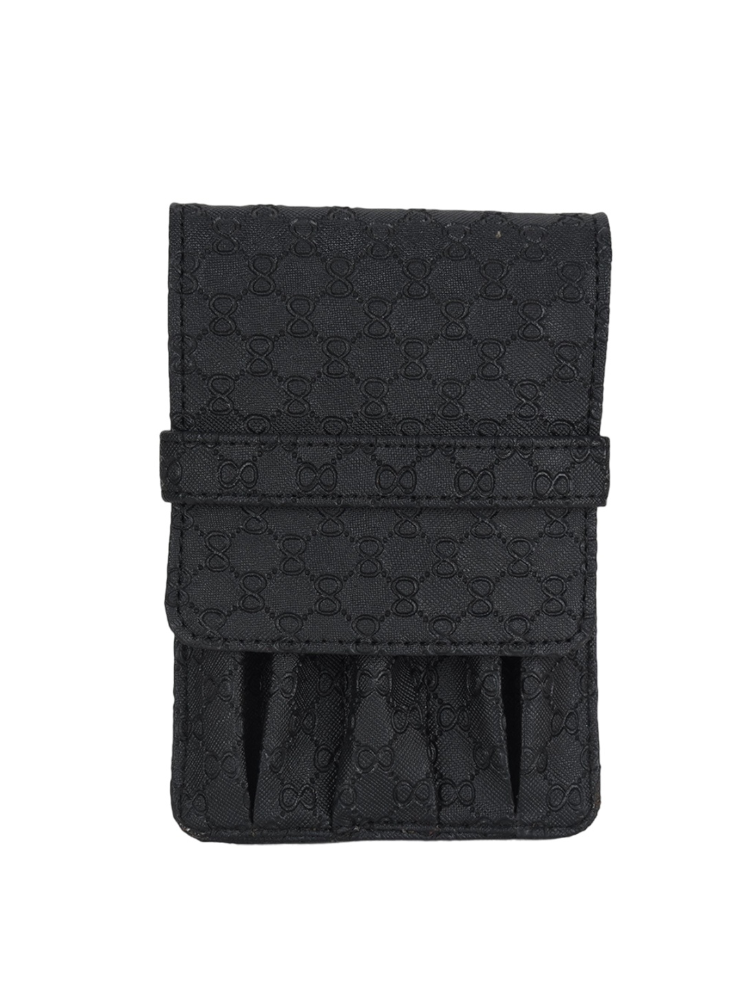 

essart Textured Luggage Tag Travel Accessory, Black