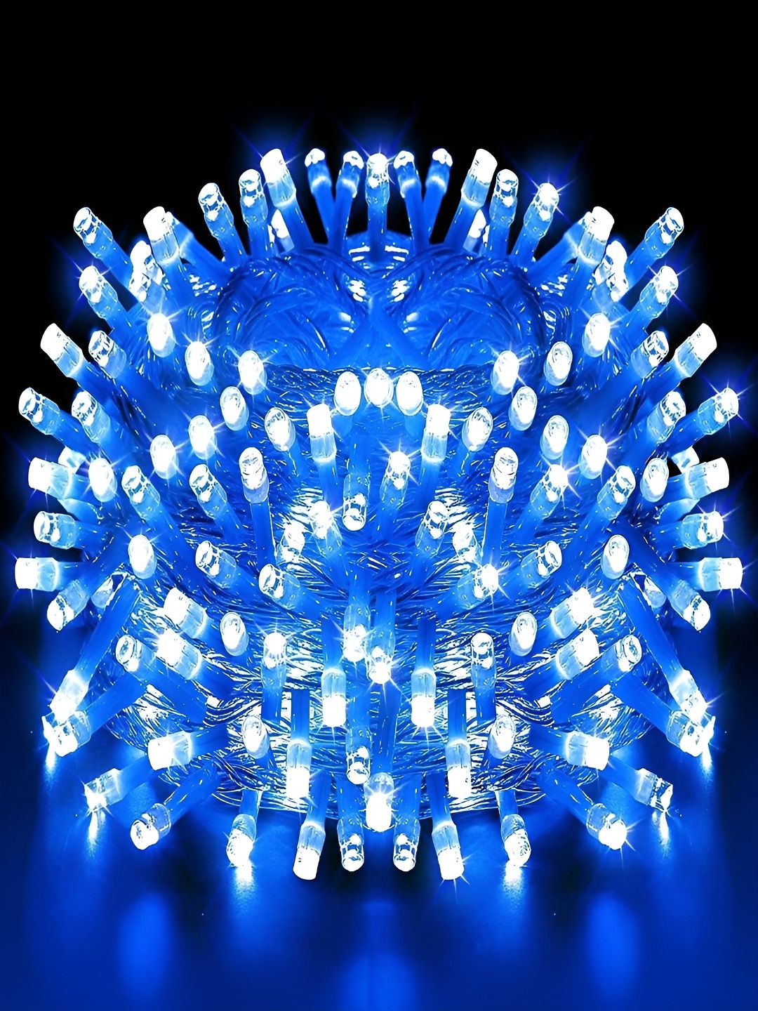 

Home Delight Blue Rice Shape String Lights