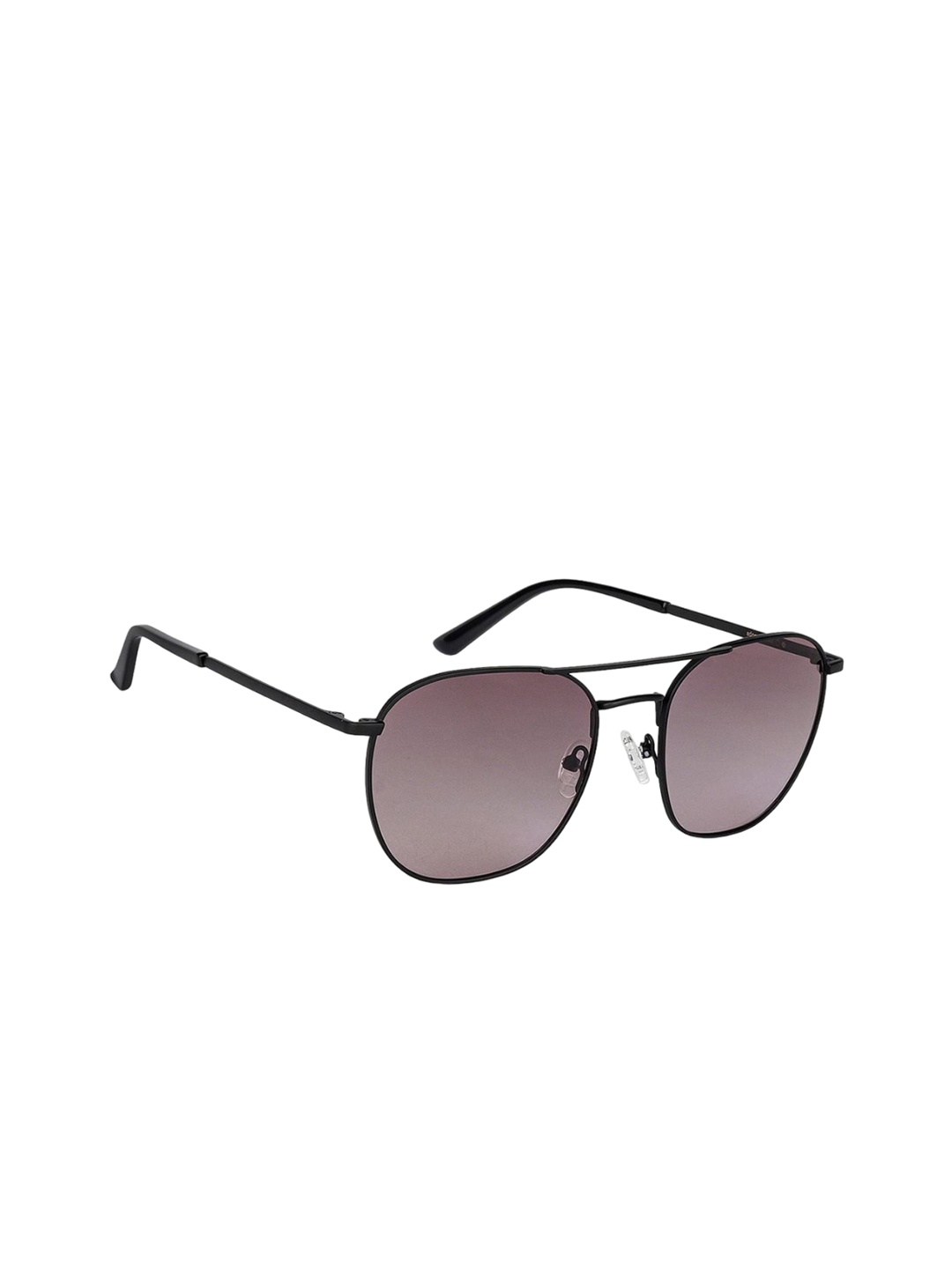 

John Jacobs Unisex Square Sunglasses with Polarised and UV Protected Lens 137152, Pink