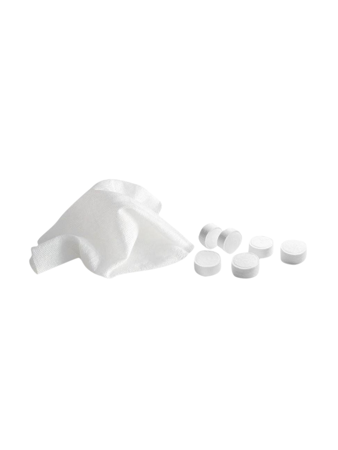 

NE SOFT Set Of 120 Dry Magic Coin Tissue Wipes Facial Tissues, White