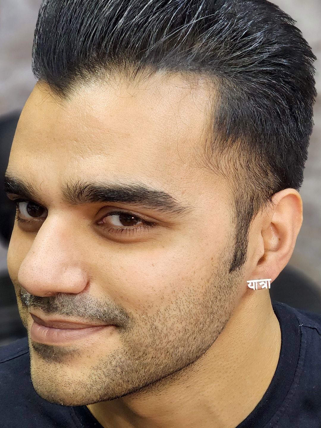 

Goldnera Men 925 Sterling Silver Single Stud