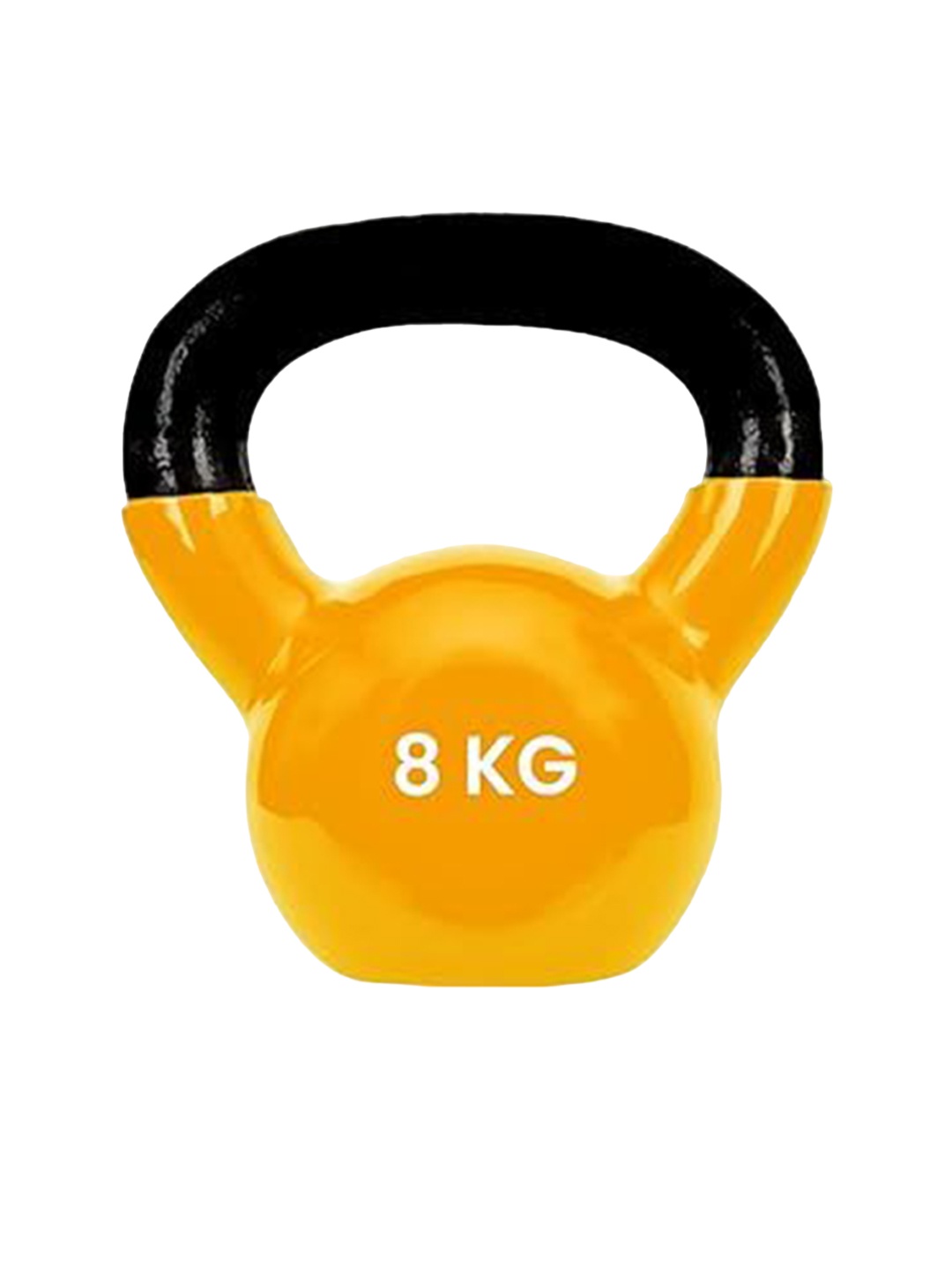 

STRAUSS Premium Kettlebell Weight For Home Workout & Gym Exercises, Yellow