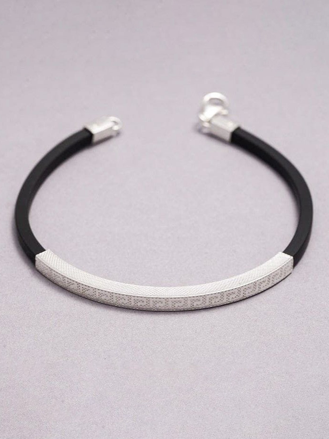 

Be Desi Men Sterling Silver Wraparound Bracelet