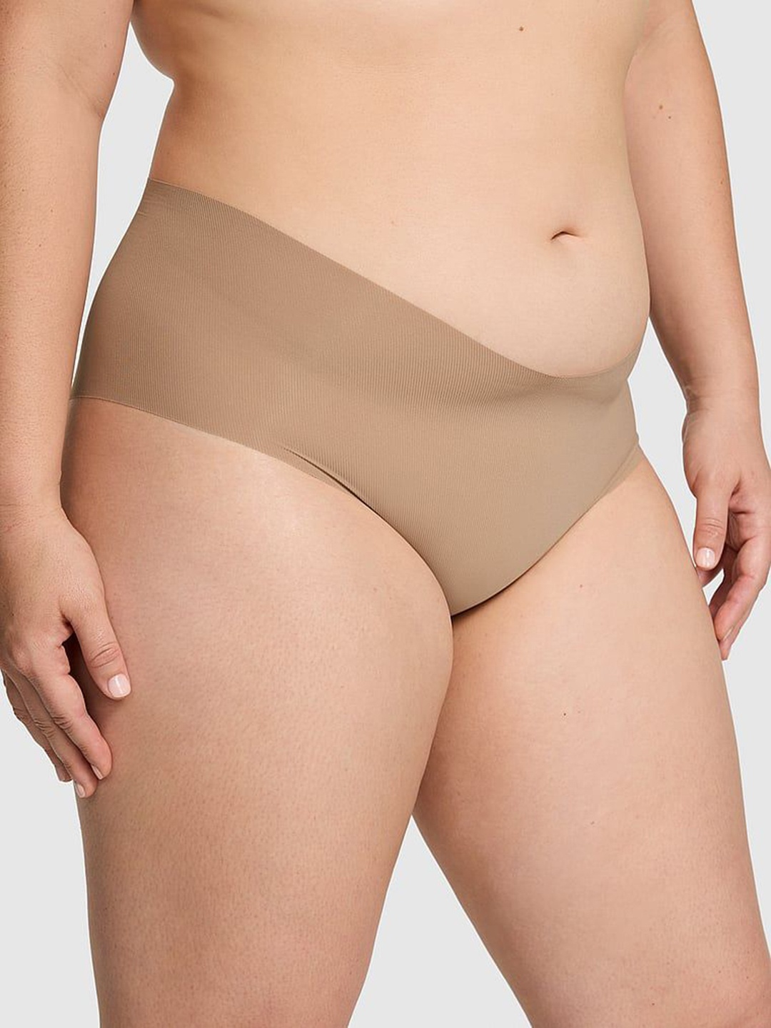 

Victoria's Secret Women PINK No-Show Cheeky Panty Basic Briefs, Brown