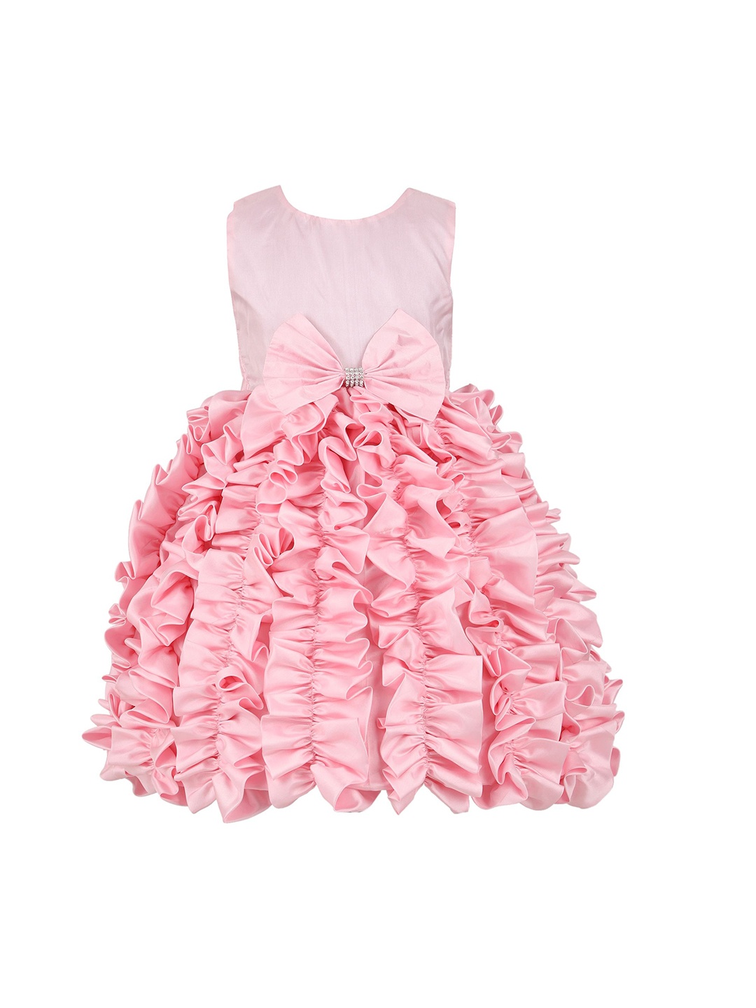 

FAIRY DOLLS Girls Ruffles Dress, Pink