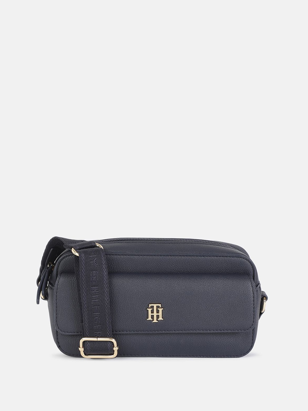 

Tommy Hilfiger PU Bowling Sling Bag, Blue