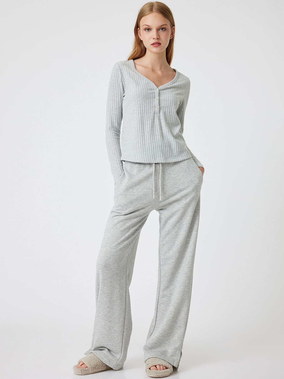 

Koton Women Night suit, Grey