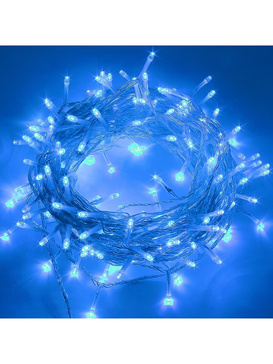 

Home Delight Blue 2 Pieces Rice Shape String Lights