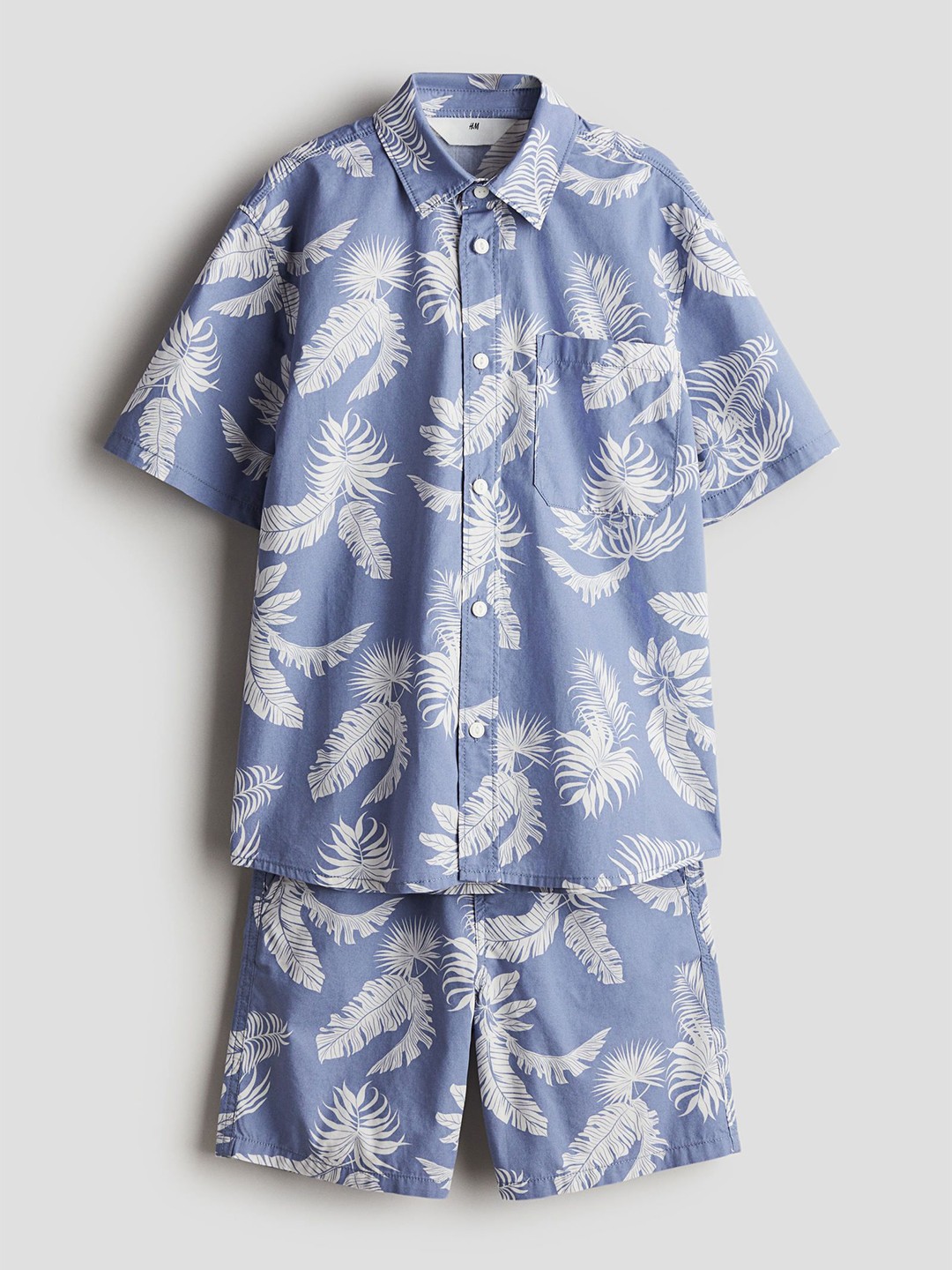 

H&M 2-Piece Cotton Set, Blue