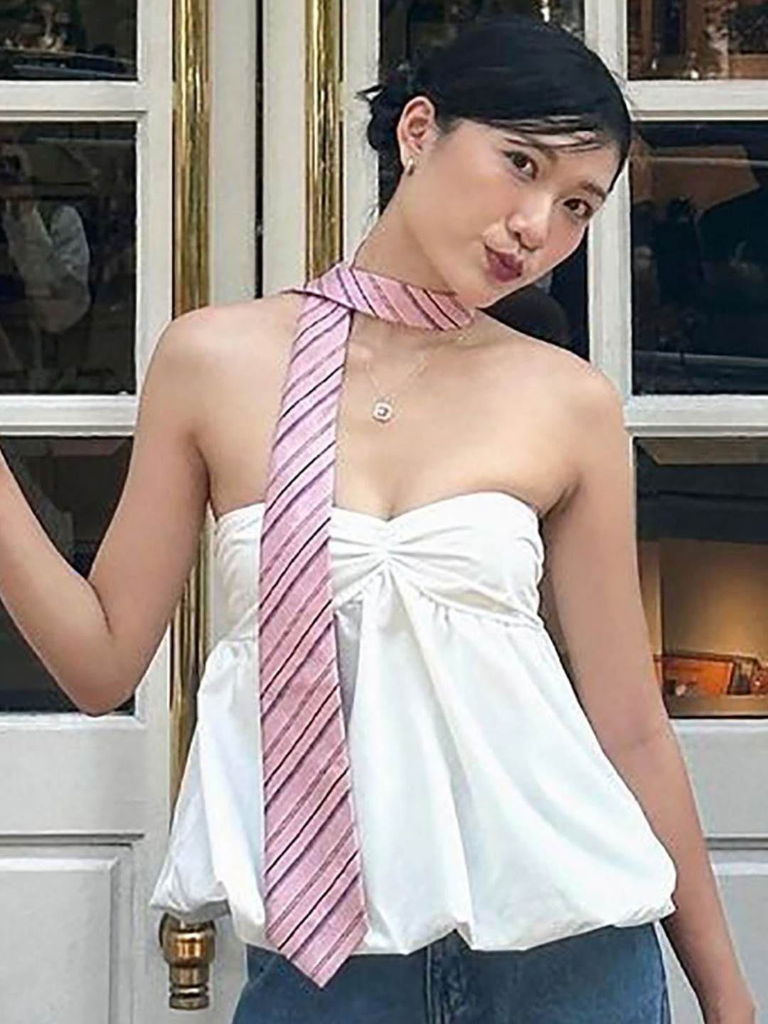 

StyleCast x Revolte Top, White