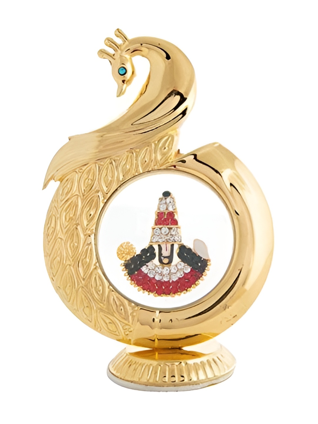 

INTERNATIONAL GIFT Gold-Toned Religious Idol Showpiece