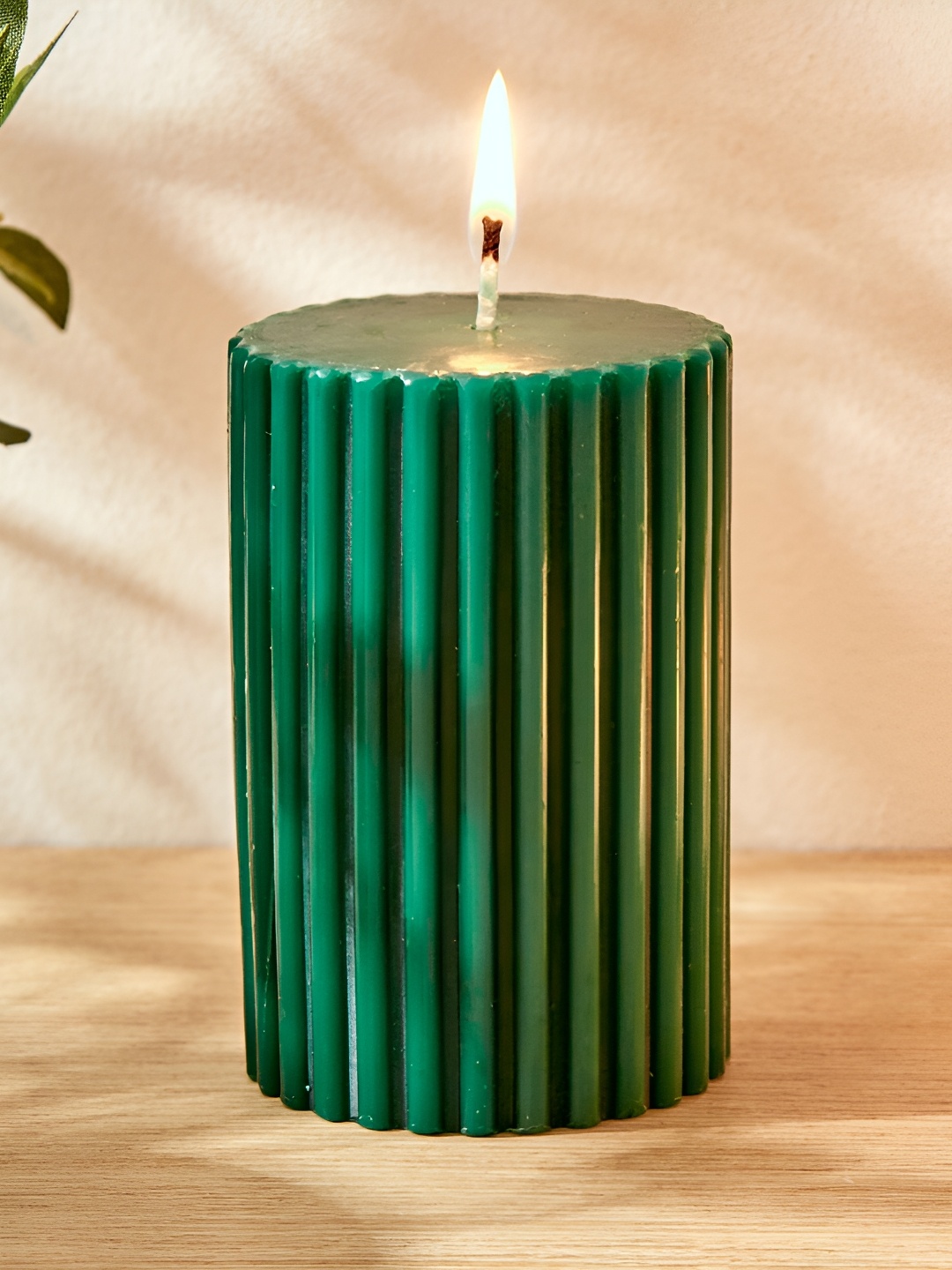 

Home Centre Green 1 pieces Pillar Candle