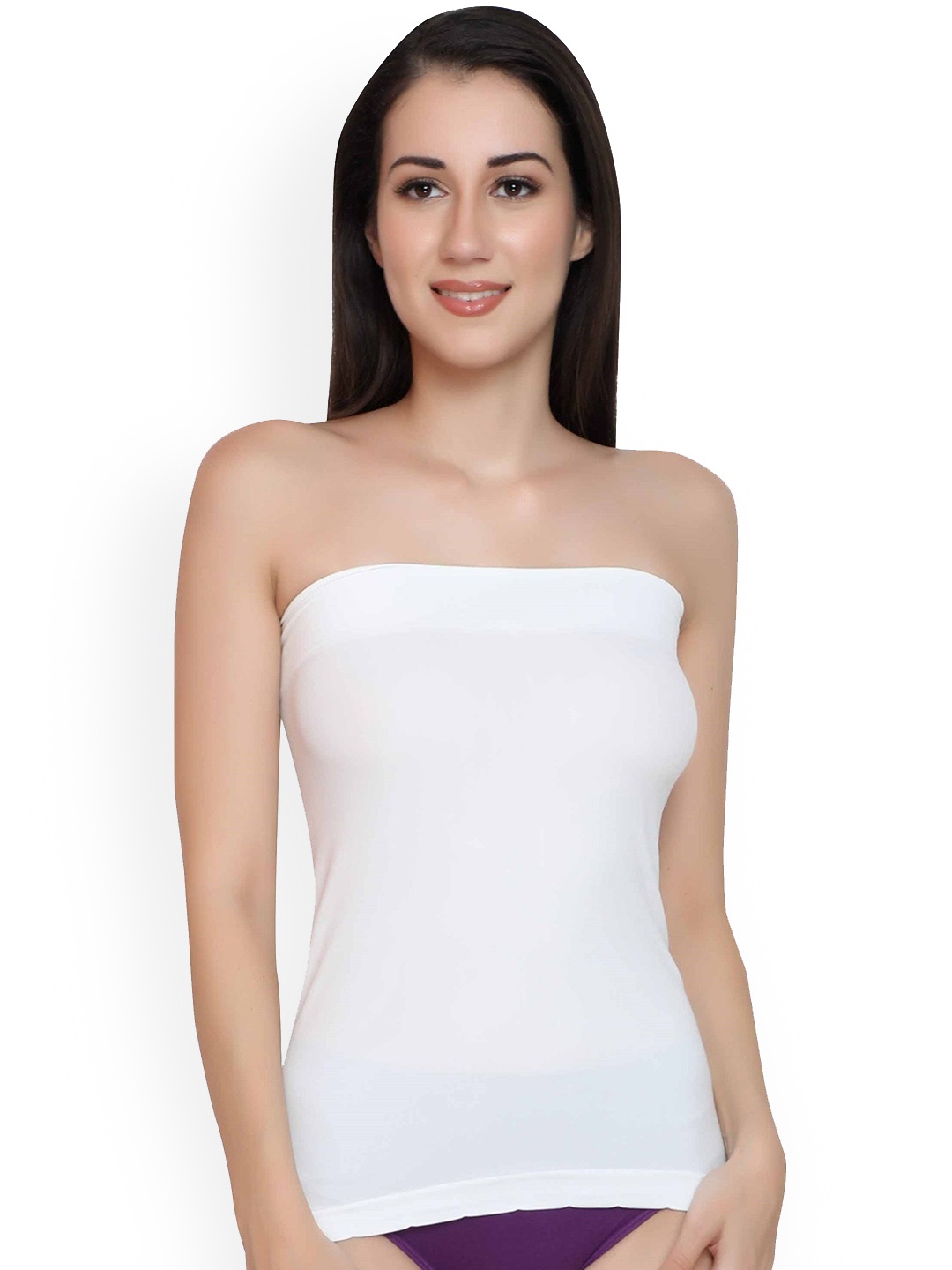 

Glamoras Solid Non Padded Non Wired Camisole, White