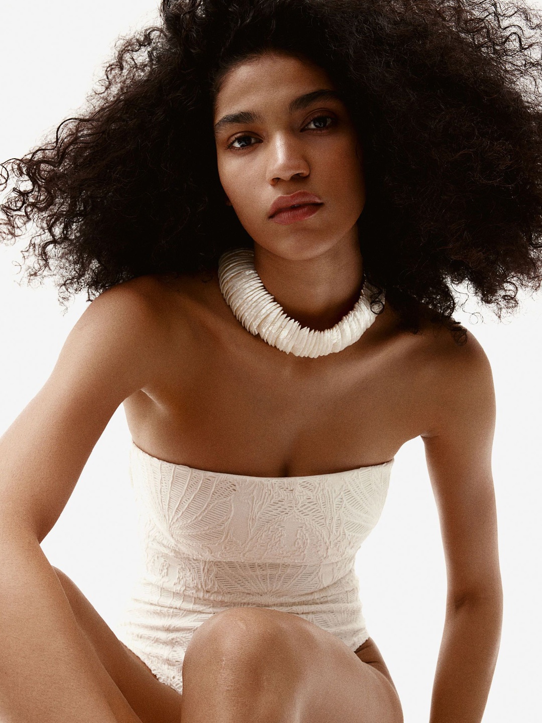 

H&M Seashell Necklace, Gold