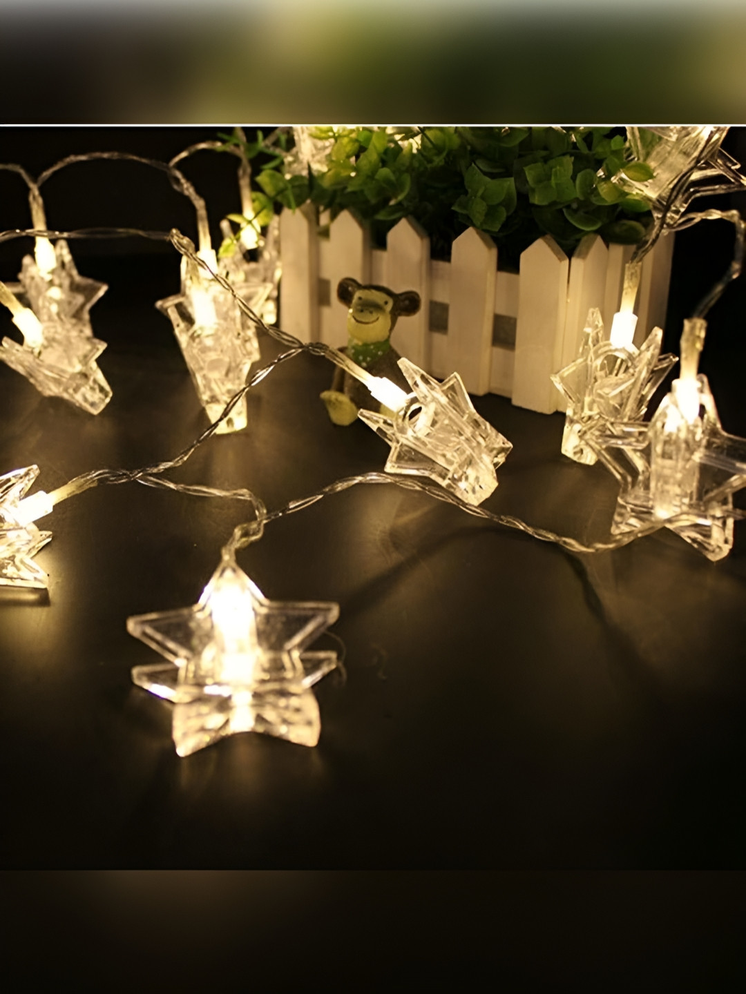 

Home Delight Yellow Star Shape String Lights