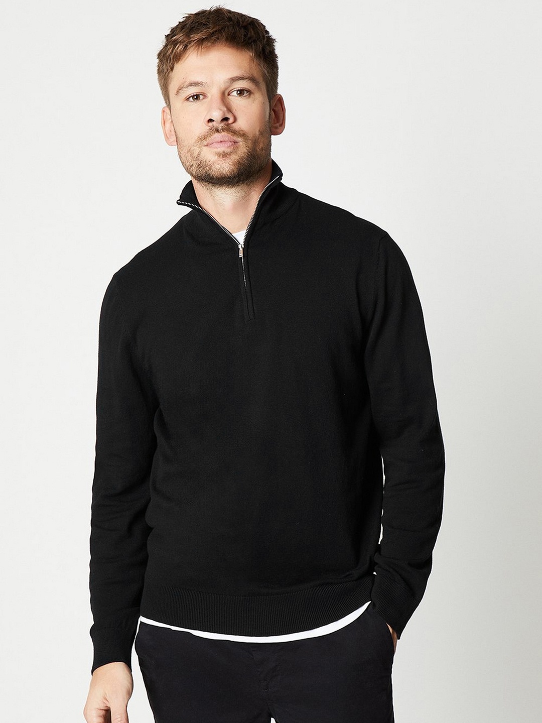 

Burton Mock Neck Pullover, Black