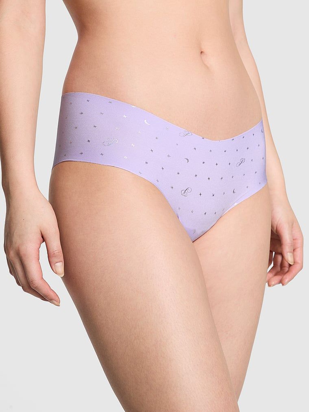 

Victoria's Secret PINK No-Show Basic Briefs 112500216DAU, Purple