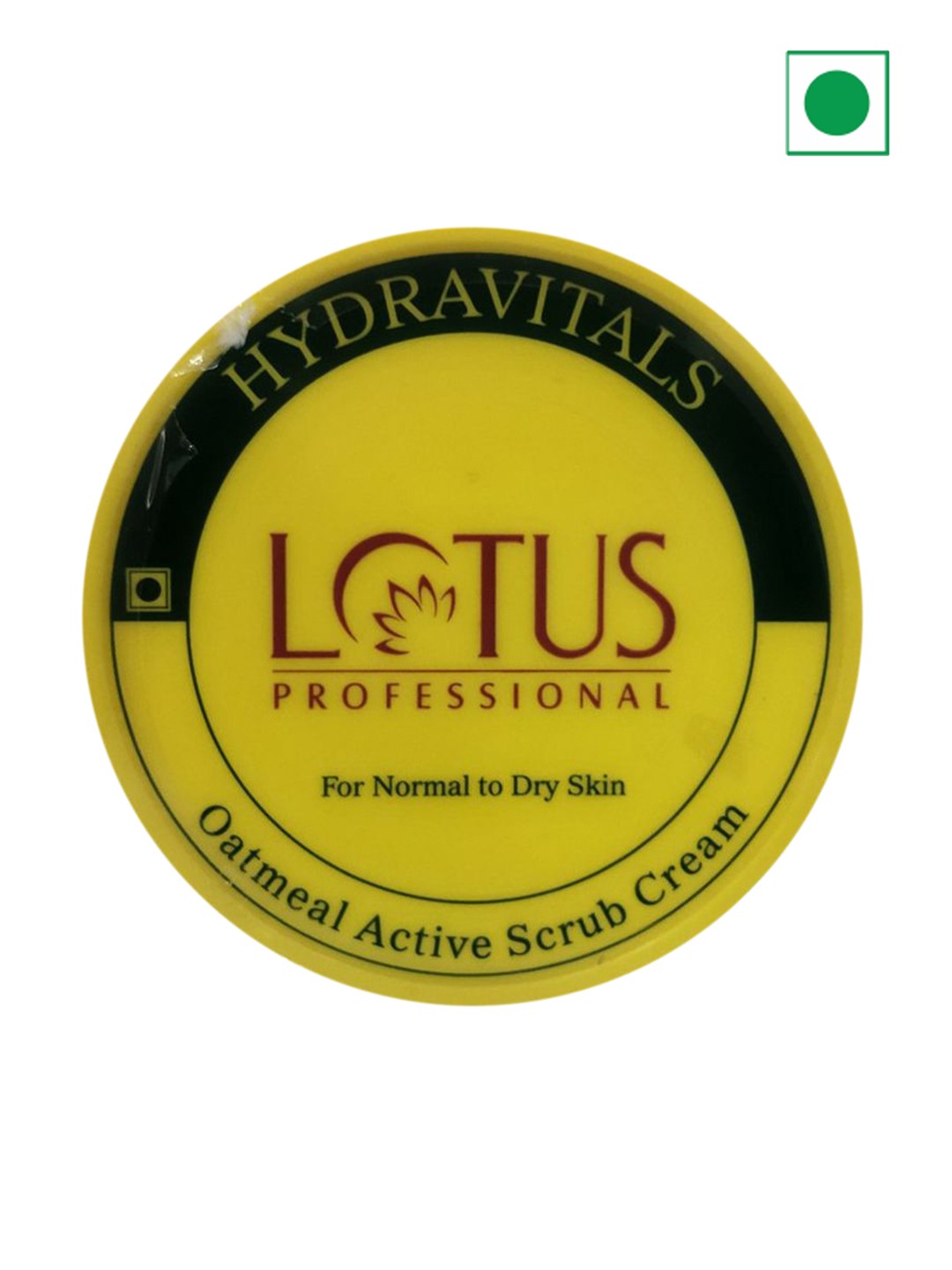 

Lotus Professional Hydravitals Oatmeal Active Scrub Cream - 260g, Yellow