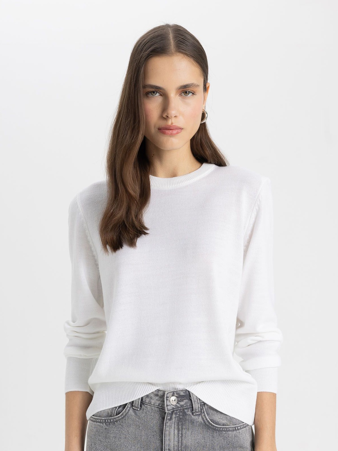 

DeFacto Women Pullover, White