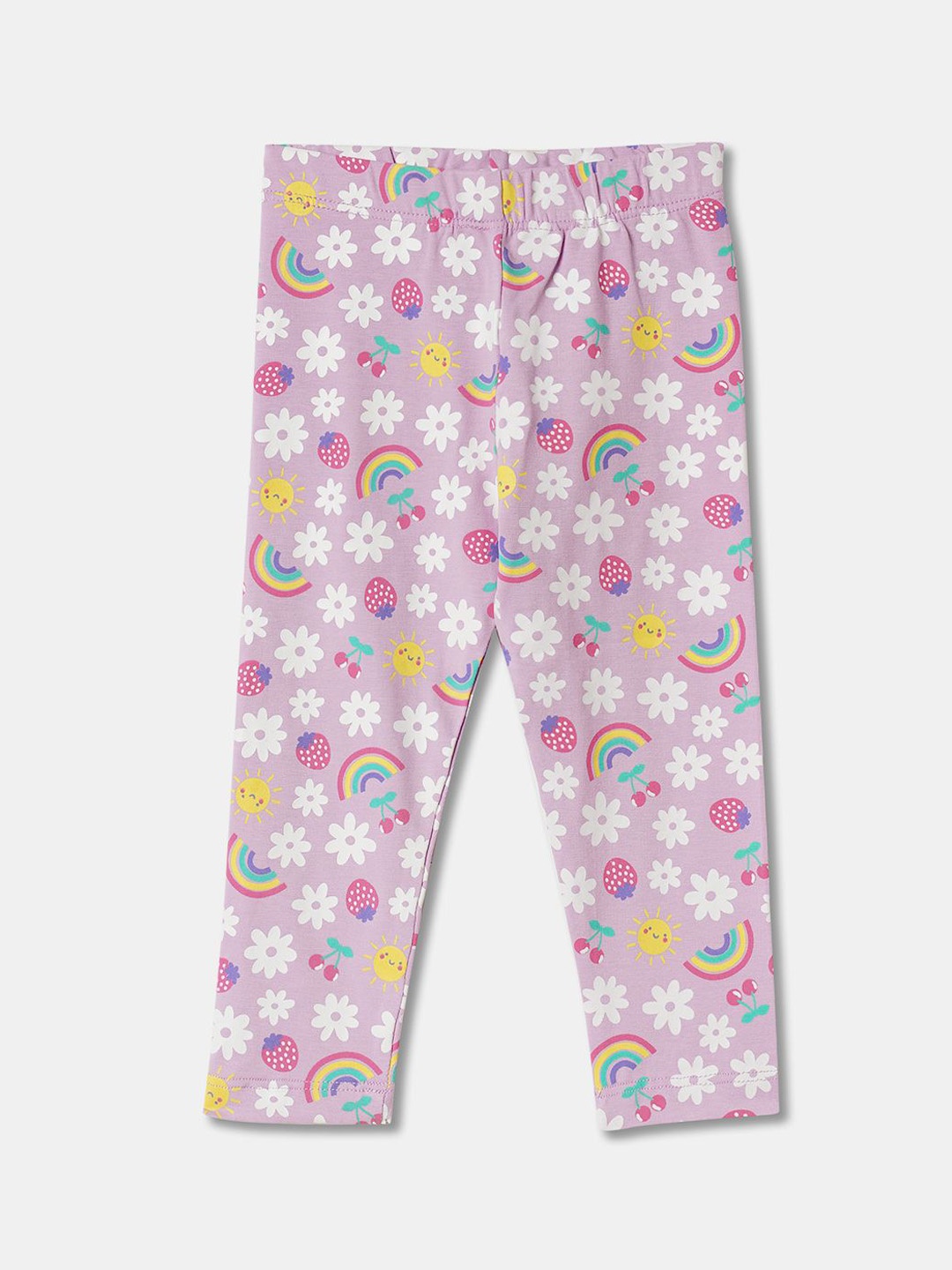 

R&B Infant Ankle-Length Leggings, Pink