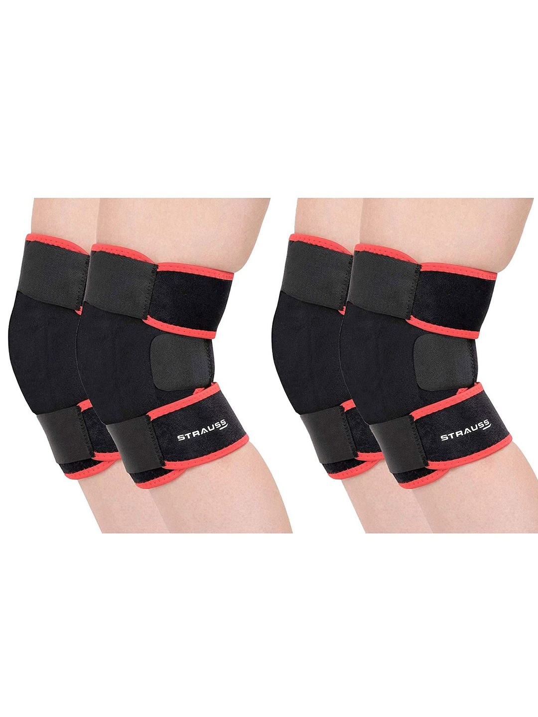

STRAUSS Adjustable Knee Support Patella, Black