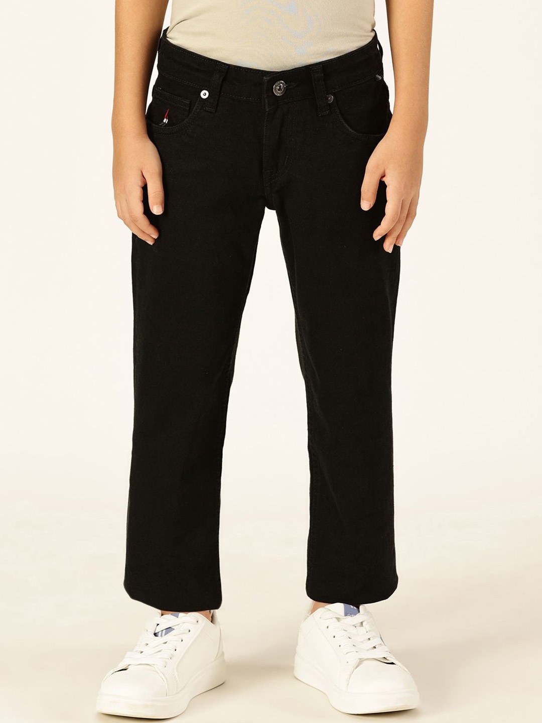 

Nautica Boys Smart Regular Fit Stretchable Jeans, Black