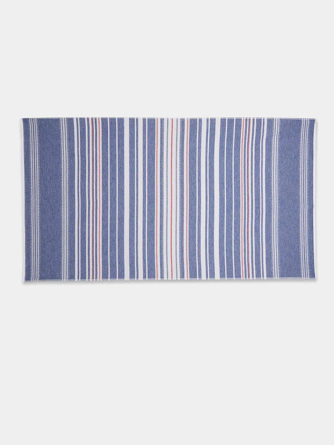 

DeFacto Blue & Grey Printed Pure Cotton Beach Towel