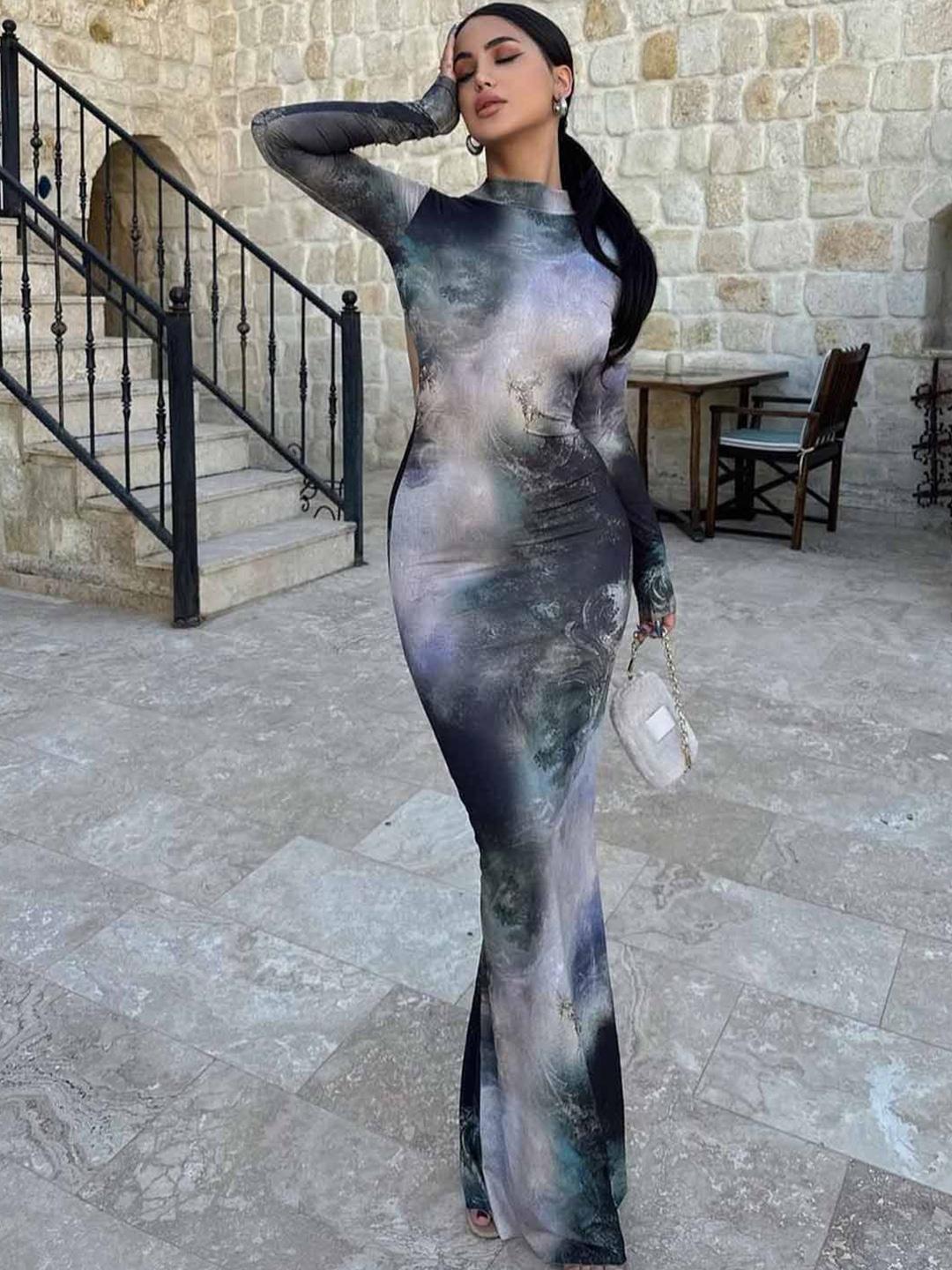 

StyleCast Bodycon Midi Dress, Grey