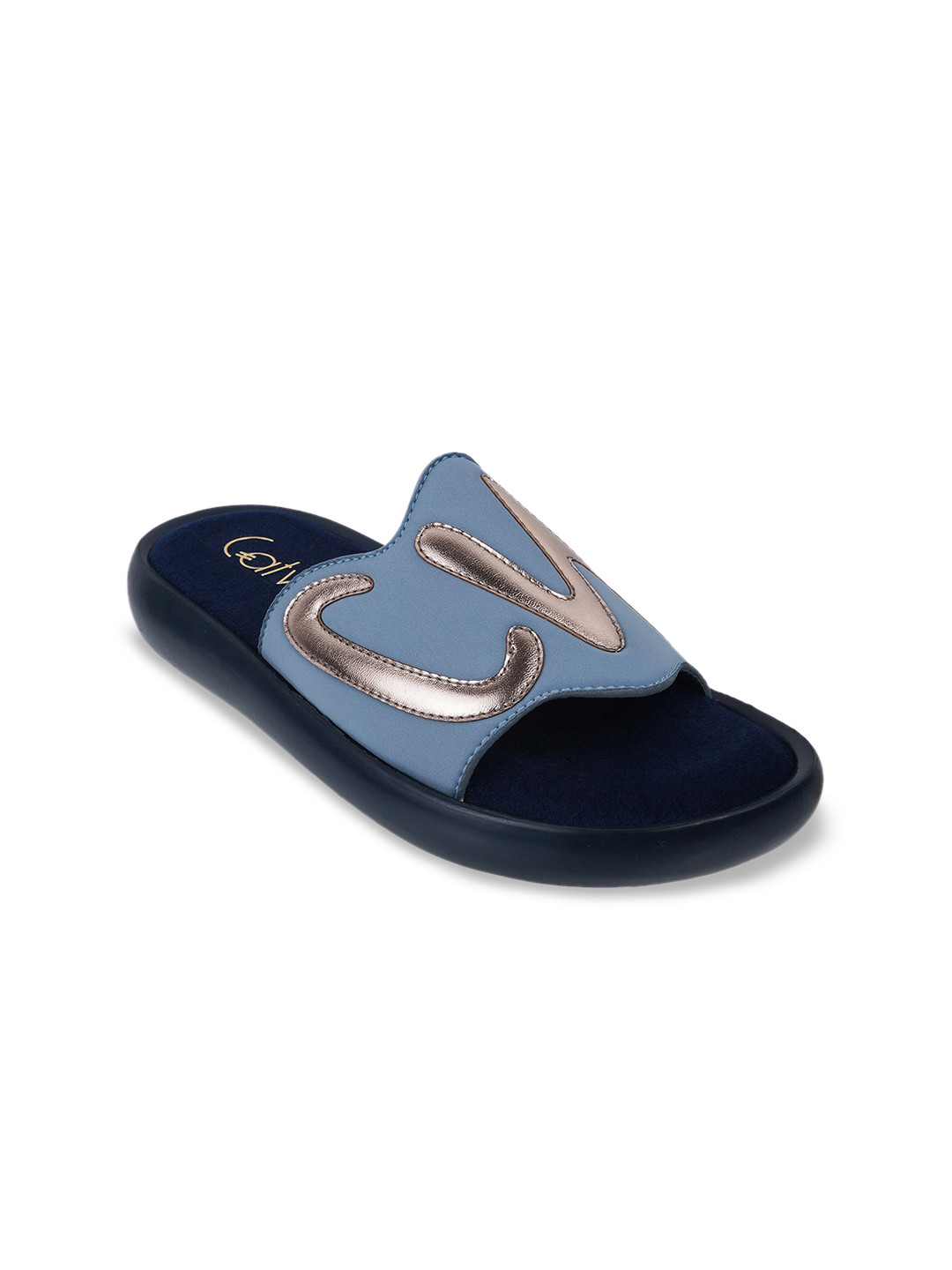 

Catwalk Women Open Toe Flats, Blue
