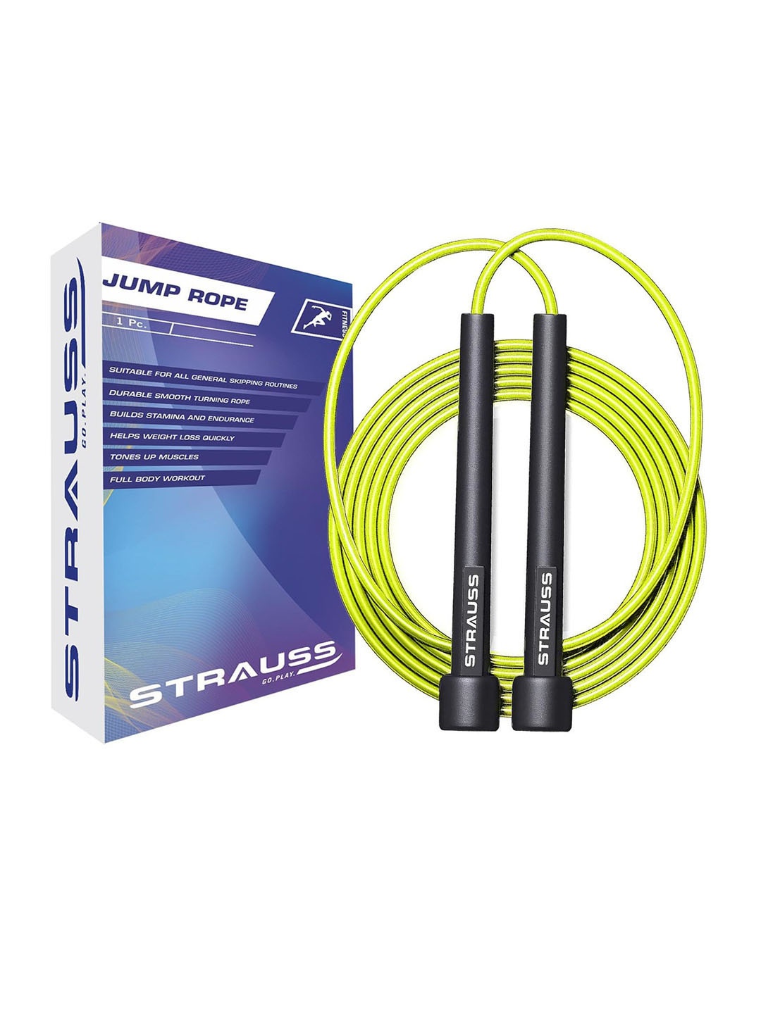 

STRAUSS Speed Skipping Rope, Green