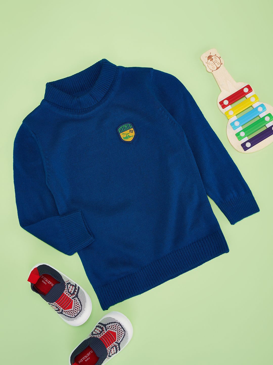 

Pantaloons Baby Boys Pullover, Blue