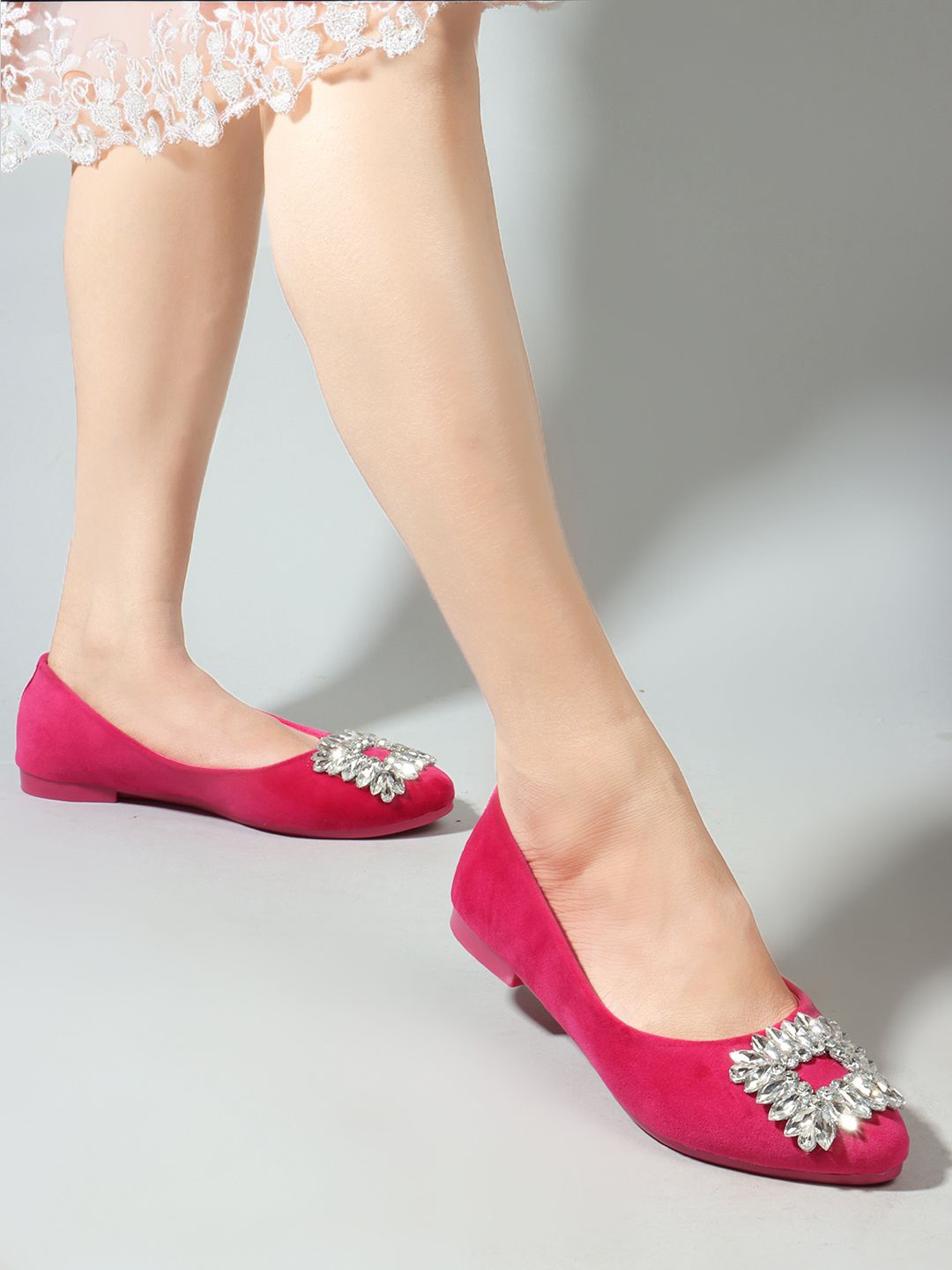 

Lavie Women Party Ballerinas, Magenta