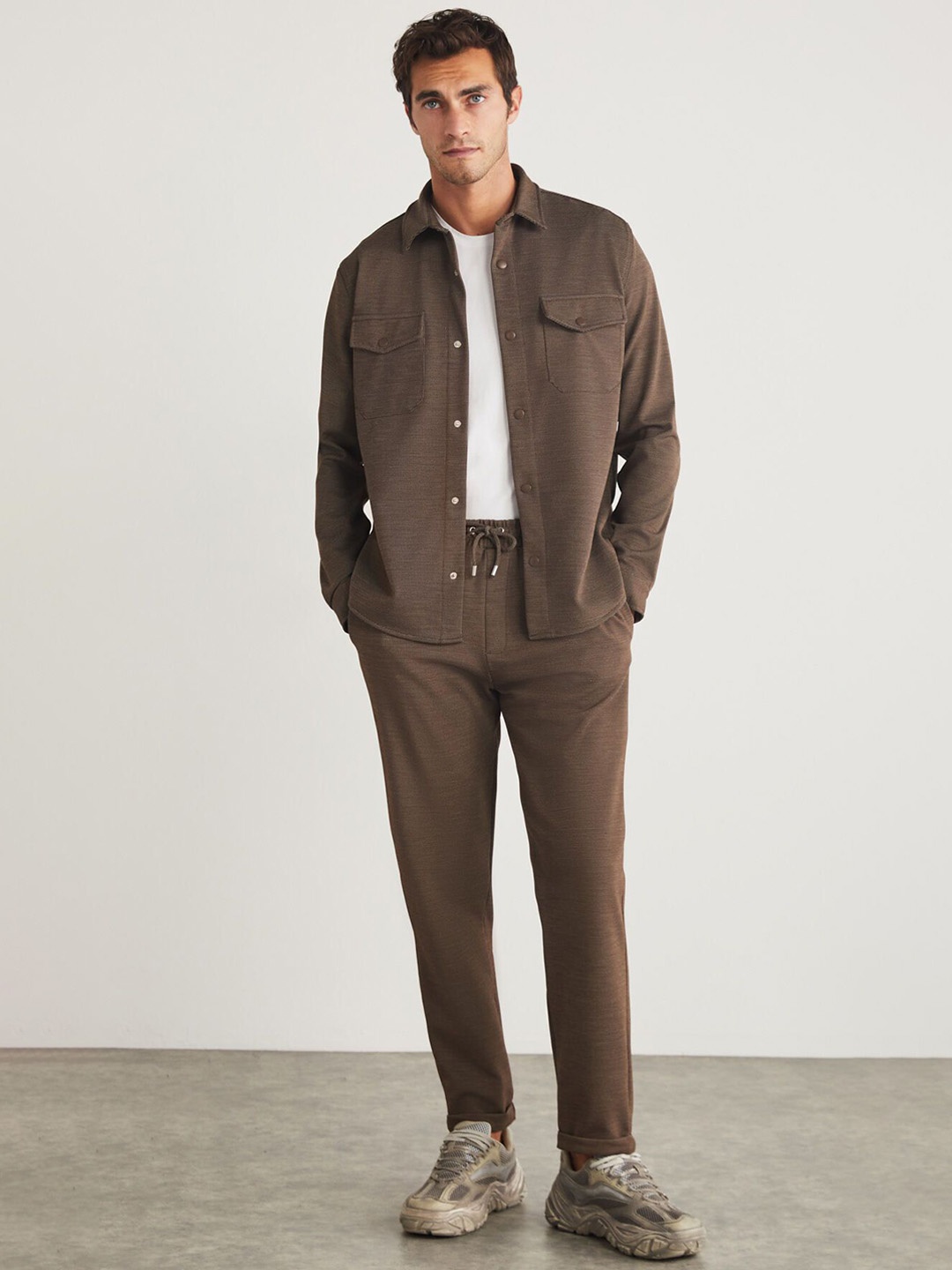 

GRIMELANGE Men Longline Tailored Jacket, Na