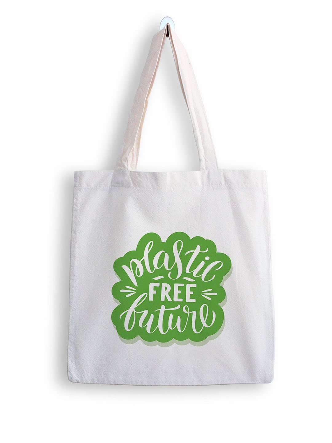 

ARTBUG Printed Shopper Tote Bag, White