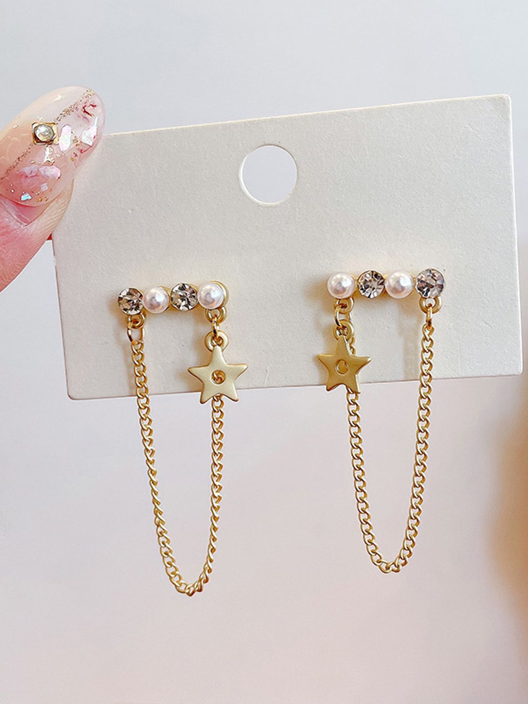 

Krelin Gold-Plated Classic Drop Earrings