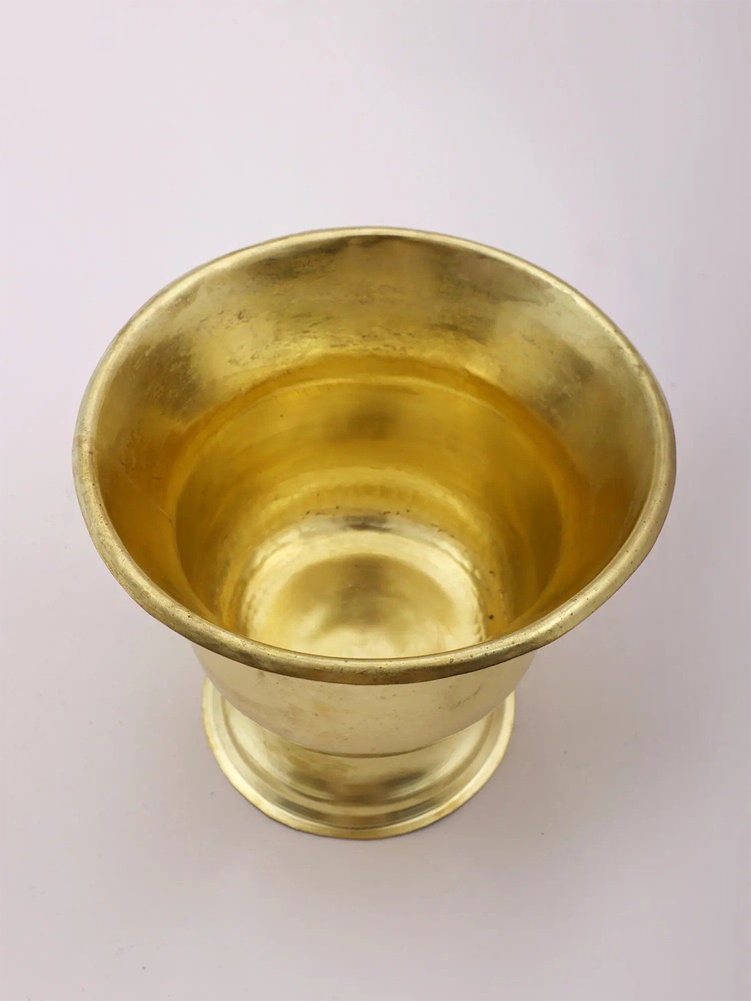 

Exotic India 7" Small Brass Bowl, Gold