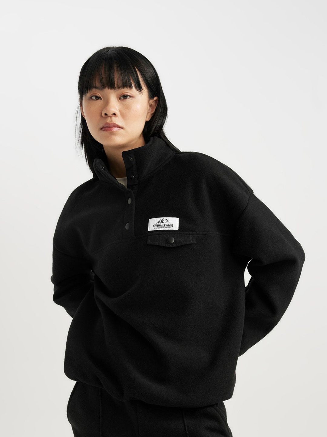 

DeFacto Women Pullover, Black