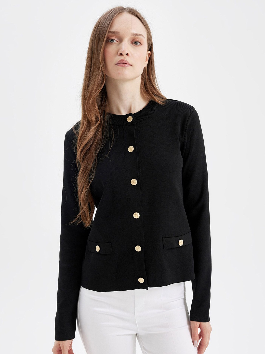 

DeFacto Women Cardigan, Black