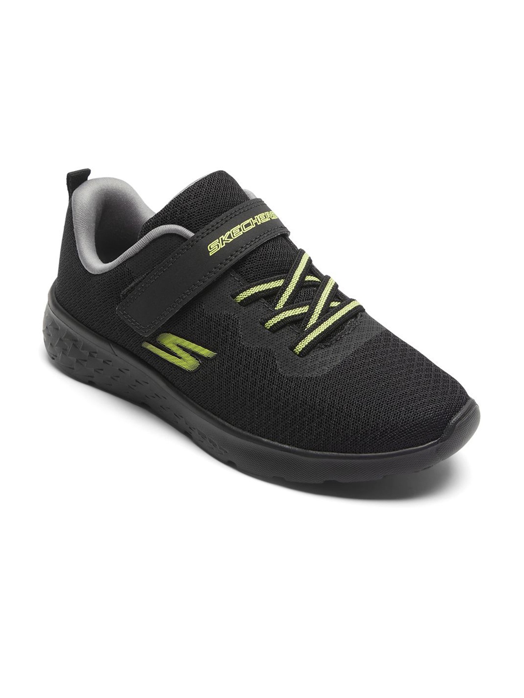 

Skechers GO RUN 400 Boys Running Non-Marking Sports Shoes, Black