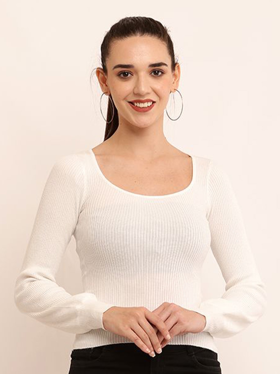 

NoBarr Top, White