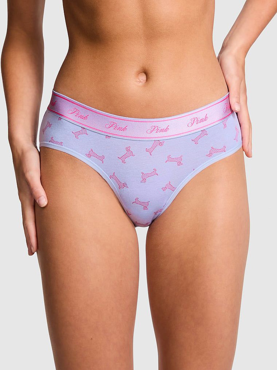 

Victoria's Secret PINK Printed Hipster Briefs-112458386B5A, Purple