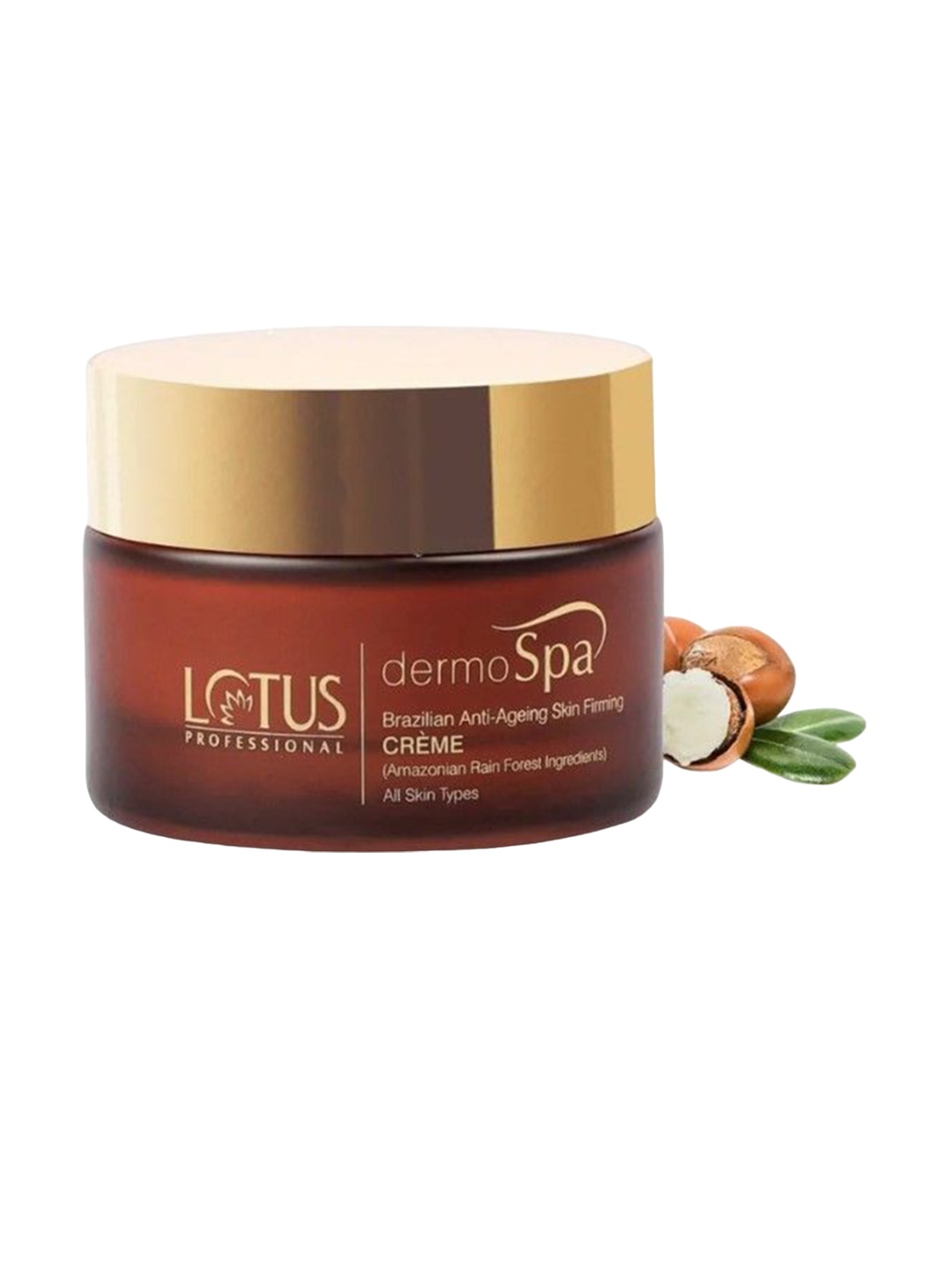 

Lotus Professional DermoSpa Brazilian Anti Ageing Skin Firming Creme-50g, Coffee brown