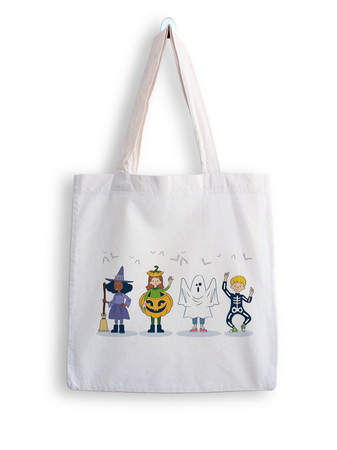 

ARTBUG Printed Bucket Tote Bag, White